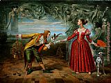 Michael Cheval Gallantry Convention painting